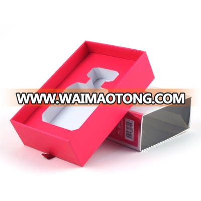 Custom Made Fashion Fancy Color Cosmetic Packaging Paper Box Drawer Box