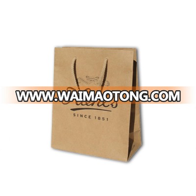 Handmade Folding kraft paper bag Gift paper bag Shopping paper bag